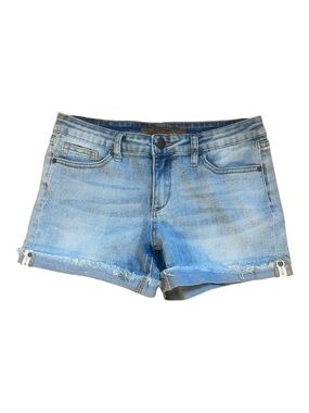 Joe’s Jeans Girls Light Wash Denim Shorts Size 14/16 Frayed Hem